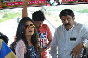 Dictator Movie Team Amaravathi Tour